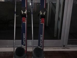 Equipo de ski traido de suiza