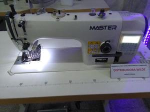 Máquina para coser industrial recta automática,