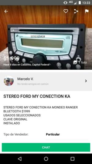 STEREO FORD LA FOCUS $
