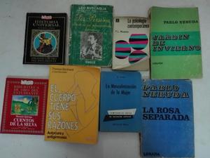 8 libros varios