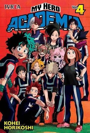 Boku no Hero Academia manga TOMO 4