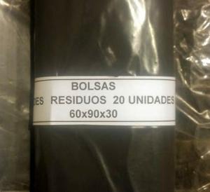 Bolsas De Residuo 60x90 Color Negras