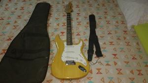 Guitarra Electrica Texas Stratocaster + Amplificador Ross