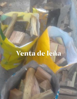 Leña a domicilio en bolsas