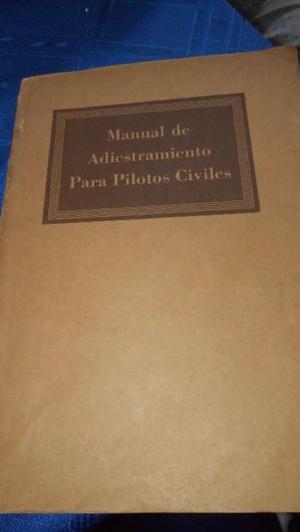 Libro Manual de adiestramiento para pilotos civiles
