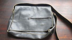 Morral Silmil Cuero. Estilo Vintage. 5 bolsillos