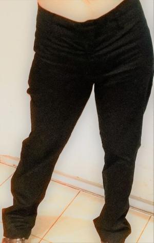 Pantalón Negro Gabardina