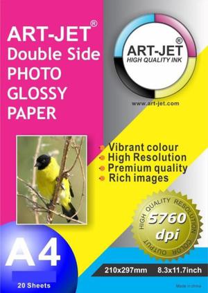 Papel Photo ART-JET A4 Xgrs Brillante