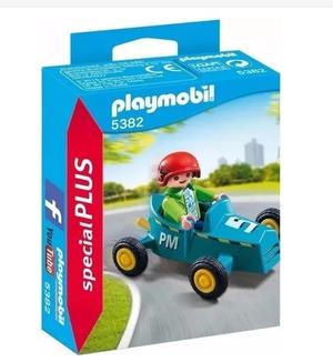 Playmobil Special Plus  Niño Con Karting (Nuevo)