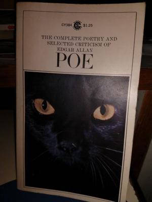 The Complete Poetry And Selected Criticism Edgar Allan Poe