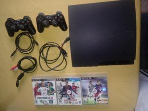 VENDO PLAYSTATION 3 + JUEGOS + ACCESORIOS. EXCELENTE