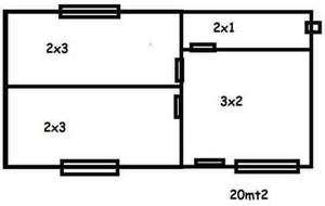 casa prefabricadas 20m2 y 30 m2