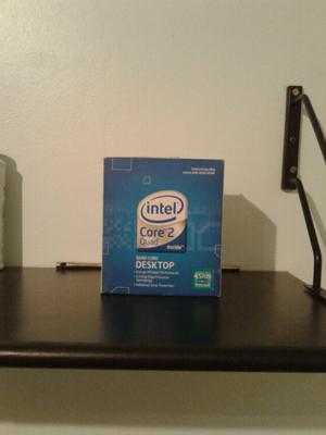 CPU Intel Core2Quad Q usado en caja manuales excelente