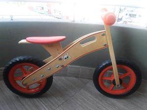 Bicicleta sin pedales de madera (usada)