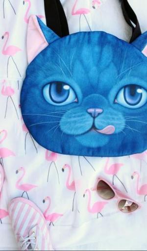 Bolso Blue Cat