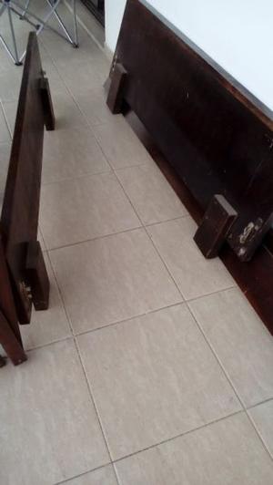 CAMA 2 PLAZAS MADERA