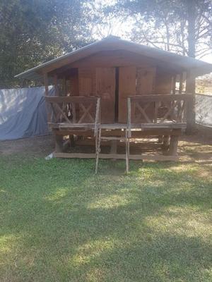 Casita de madera para niños (3X3 mts)