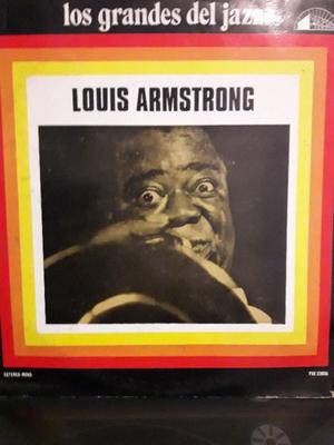 Louis Armstrong - Los Grandes Del - Jazz Vinilo Lp
