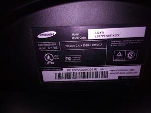 Monitor Samsung 17 pulgadas