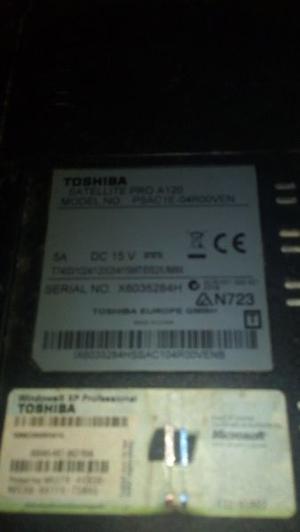 Toshiba satellite pro 120