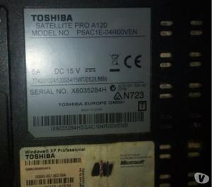 Toshiba satellite pro A 120