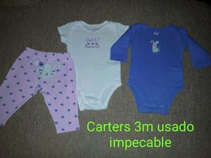Trios carters impecables 3 meses
