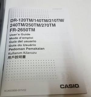 Calculadora Casio Dr 120 Tm !!! $  Usada