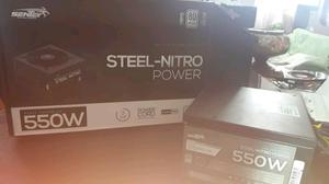 Fuente steel-nitro 550 w 80 plus