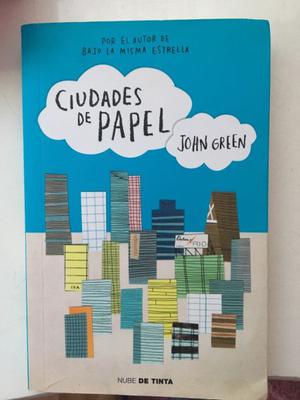 Libro de john green ciudades de papel