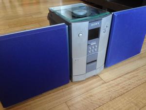 Minicomponente Sony Azul/Gris