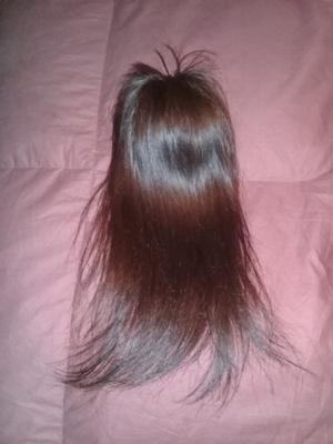 Vendo cabello postizo 42 cm