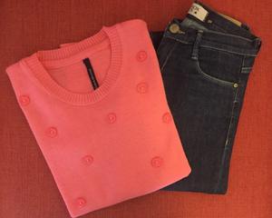 Sweater Dean & Delucca Talle S + Jean Koxis Talle 25