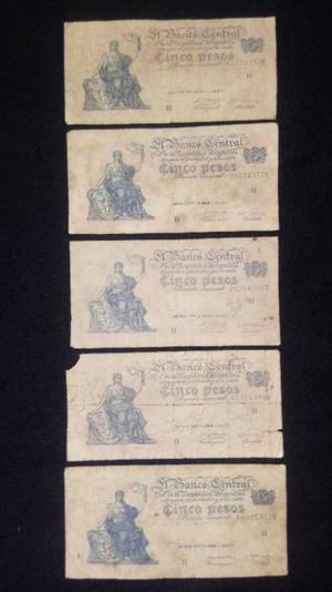 Billetes antiguos de colección