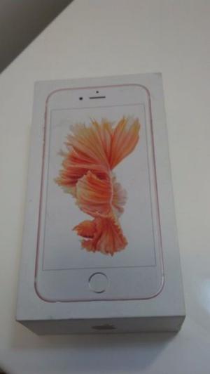 CAJA CON ACCESORIOS iPHONE 6S ROSE GOLD 64 gb