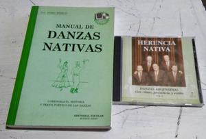 Danzas nativas manual Pedro Berruti con CD impecable