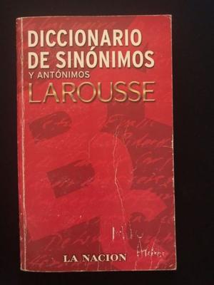 Diccionario de Sinónimos y Antónimos LAROUSSE