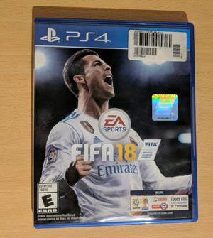 FIFA 18 PS4 6 Meses de Uso Impecable