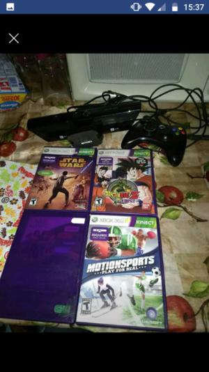 Kinect y 4 juegos Xbox originales