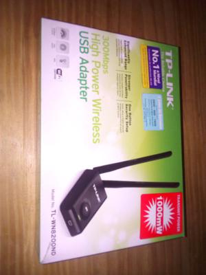 Placa De Red Wifi 300 Mbps Tp-link Tl-wnnd Adaptador Usb