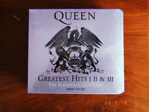 Queen Grandes Éxitos 1,2 y 3 sellados