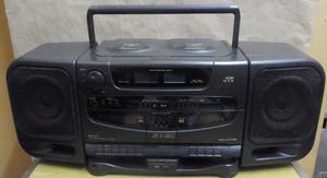 Radiograbador Jvc Pc-xt5. Doble Cd Player Excelente Estado