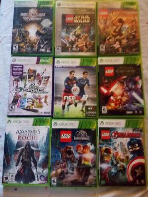 Vendo juegos c/u $400 o todos $