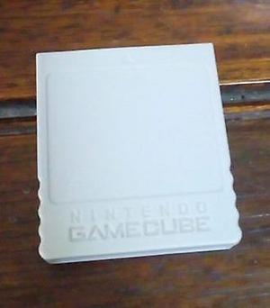 Memory card Game Cube 59 Blocks San Isidro Original
