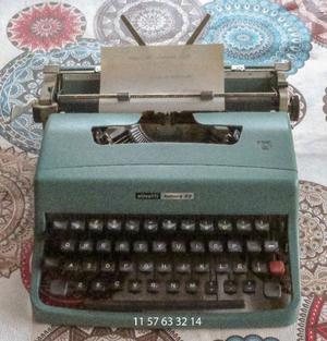 Máquina de escribir portátil Olivetti Lettera 32 -