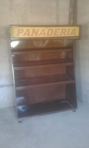 Mueble exhibidor para panificacion