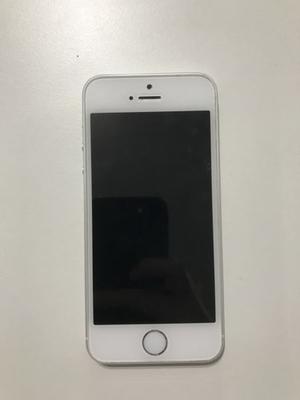 iPhone 5s 16gb silver en excelente estado