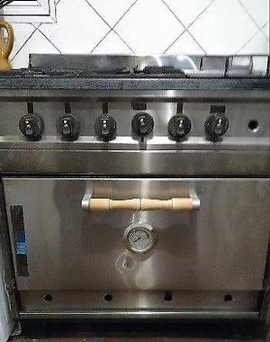 Cocina Industrial 4 Hornallas Y Plancha