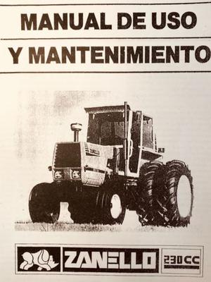 Manual de mantenimiento tractor Zanello 230CC