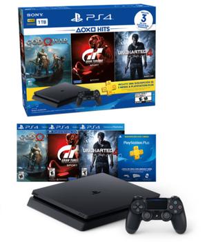 Ps4 1tb nueva + 3 juegos de los más vendidos+joystick. Rec