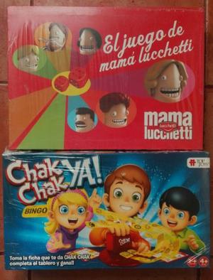 Chak chak ya + El juego de mamá Lucchetti